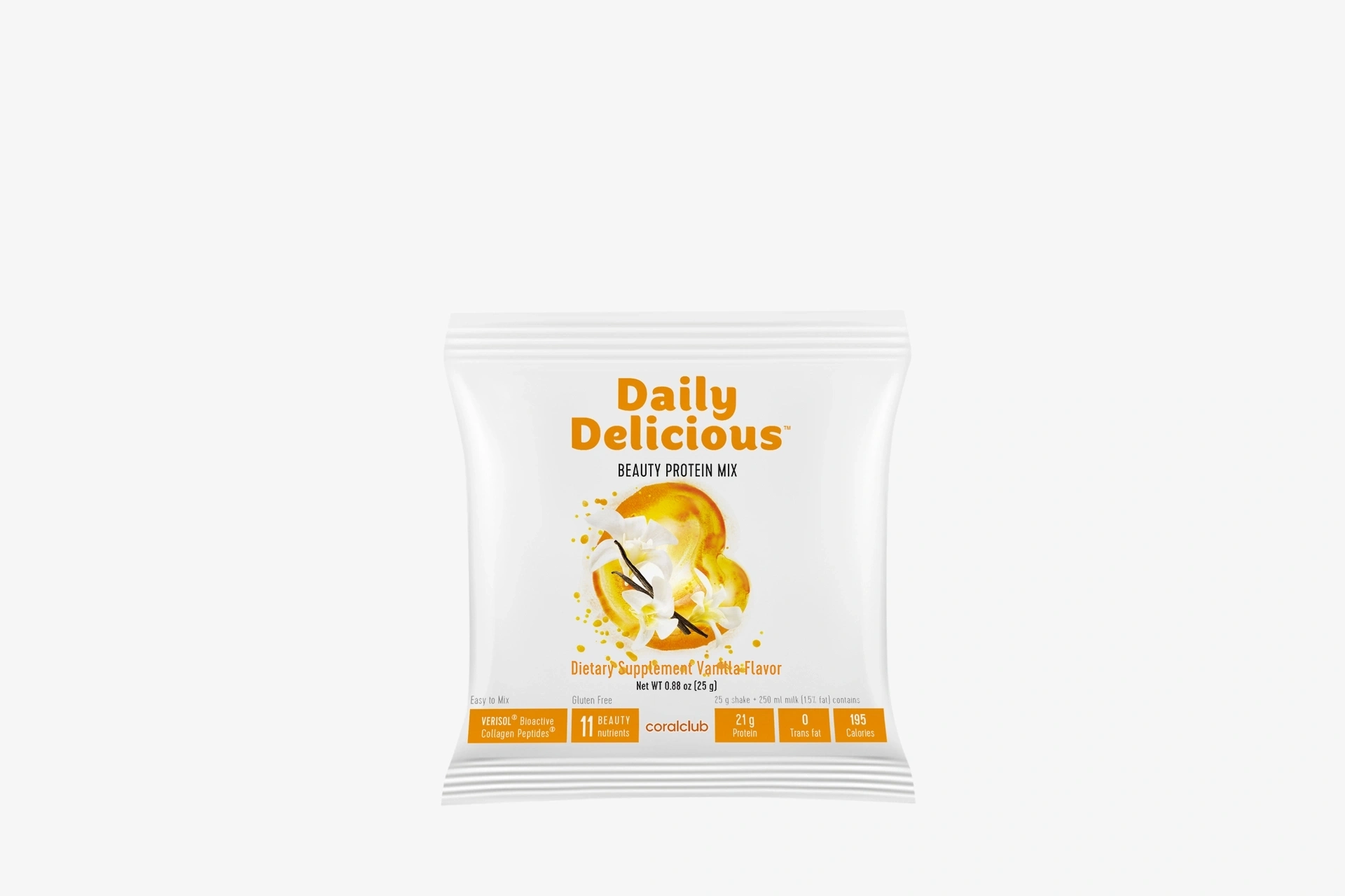 Daily Delicious Beauty Shake cu aromă de vanilie